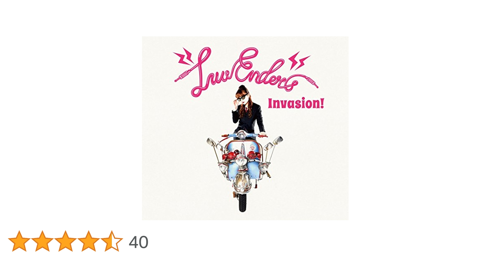 Luv-Enders' Invasion! Luv-Enders ラベンダーズ CD ラヴェンダーズ登場！～Luv-Enders' Invasion! | ROCKSVILLE